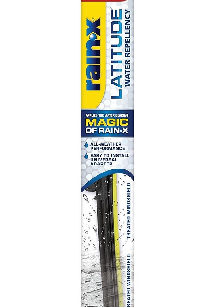 Rain-X Latitude 8in1 Wiper Blades 18" with Water Repellency - Image 1