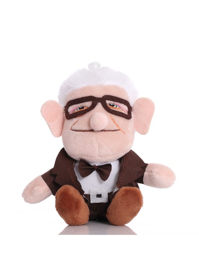 هالامودو أعلى: 20 سم طائر -دمية رجل عجوز فاخرة -شكل كرتوني، هدية عيد ميلاد مثالية وديكور لغرفة النوم، غرفة المعيشة، المكتب والمكتب (رائع لتخفيف الضغط) - Image 1