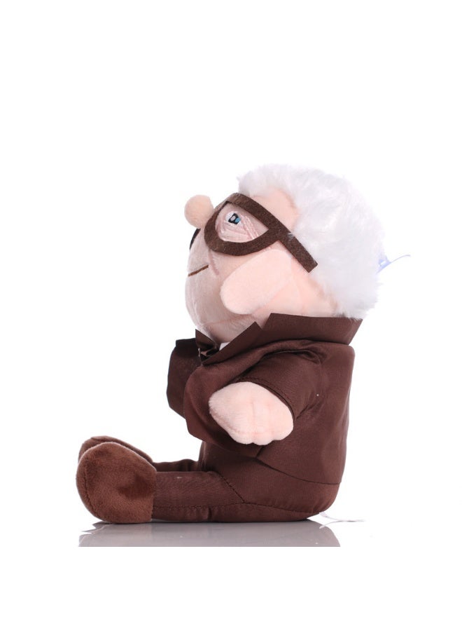 هالامودو أعلى: 20 سم طائر -دمية رجل عجوز فاخرة -شكل كرتوني، هدية عيد ميلاد مثالية وديكور لغرفة النوم، غرفة المعيشة، المكتب والمكتب (رائع لتخفيف الضغط) - Image 3