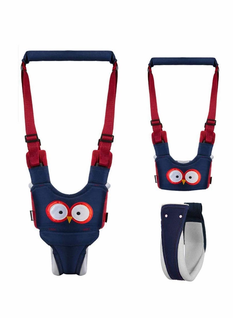 SYOSI Baby Walker Harness, Baby Walking Assistant Helper Kid Toddler Safe Walking Breathable Safety Belt for Children, Infant, Gift for Baby Shower, Adjustable (Blue) - Image 1