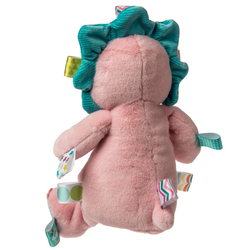 Mary Meyer Taggies Stuffed Animal Soft Toy, 12-Inches, Aroar-a-Saurus Dinosaur - Image 2
