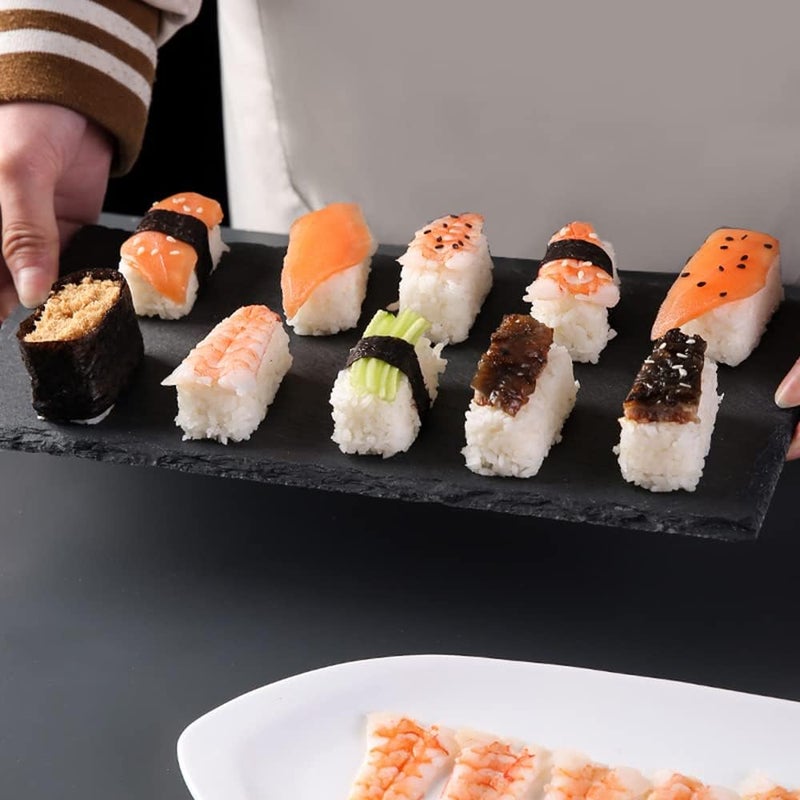 AYCCNH 10 in 1 Mini Japanese Onigiri Sushi Mold Nigiri Bento Rice Ball Mold Rectangular Sushi Maker - Image 5