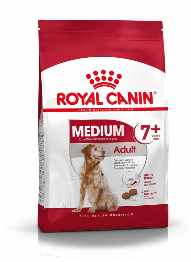 ROYAL CANIN Size Health Nutrition Medium Adult 7+ 4 kg - Image 1