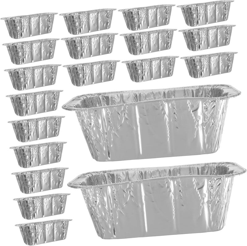 FAVOMOTO 30pcs Aluminum Foil Drip Pans for Grilling Grease Catcher Compatible Griddle Lightweight and BBQ Accessories for Clean Cooking - Image 1