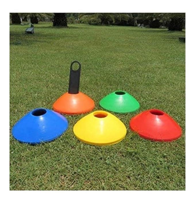 Gmefvr Cones Set |Space Marker| - Agility Soccer Cones for Training, Football, Kids, Sports, Field Cone Markers (15) - Image 5