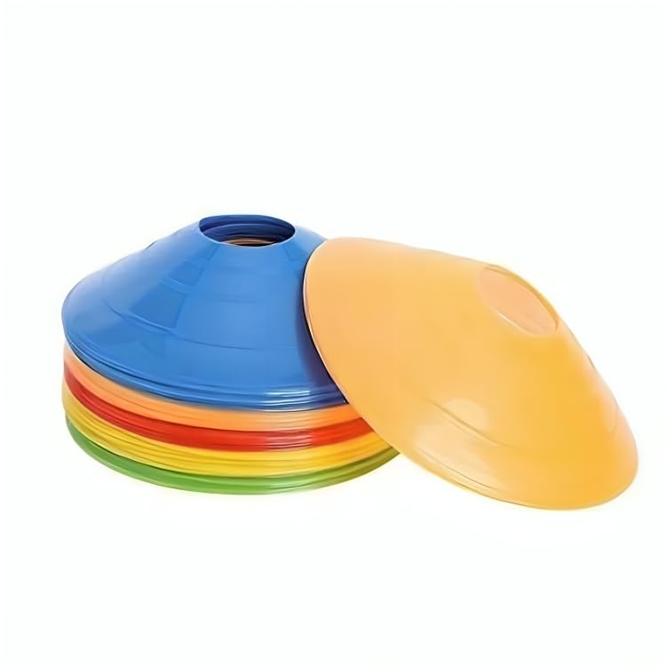 Gmefvr Cones Set |Space Marker| - Agility Soccer Cones for Training, Football, Kids, Sports, Field Cone Markers (15) - Image 1