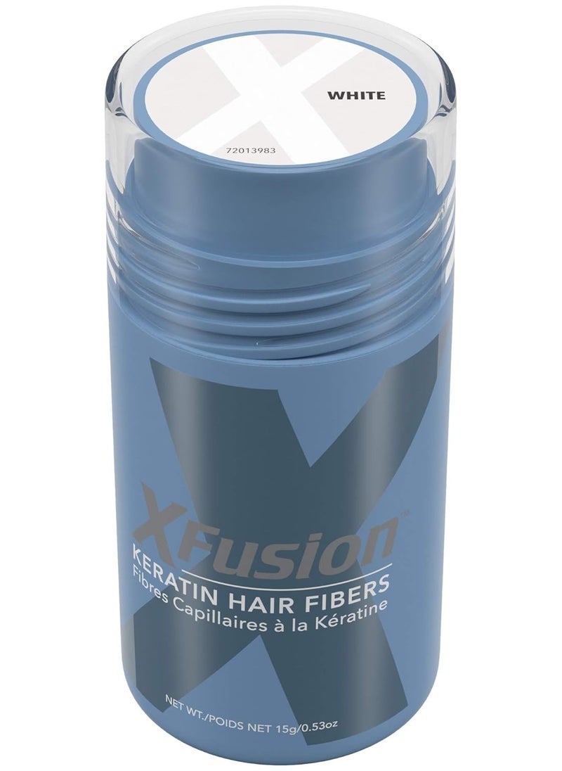 Xfusion XFusion Keratin Hair Fibers - White (15g)  - Image 1