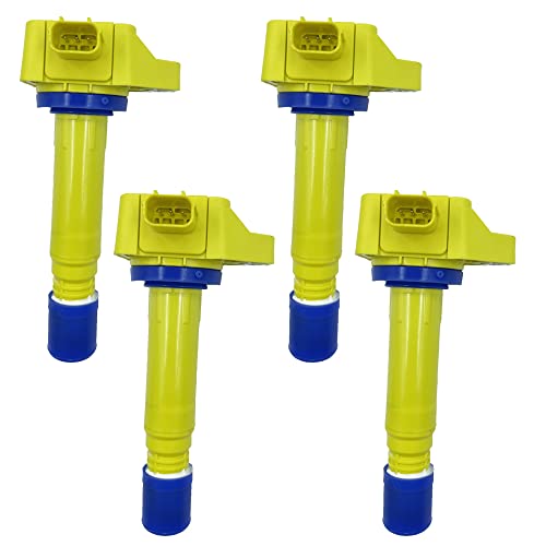 ARKAUTO 4PCS ARKAUTO HIGH PERFORMANCE IGNITION COIL 30520-RNA-A01 30520RNAA01 099700-101 099700101 UF582 UF-582 C1580 6732305 673-2305 FOR 06-11 FOR HONDA CIVIC FA FD FG 1.8 L4 R18A1 - Image 1