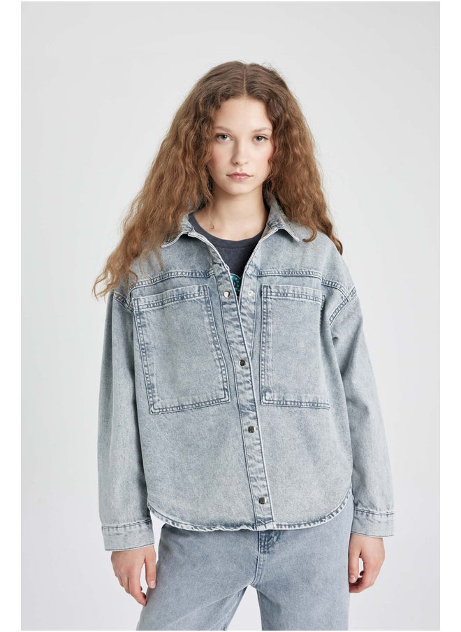 DeFacto - Woman Denim Jacket - Image 1