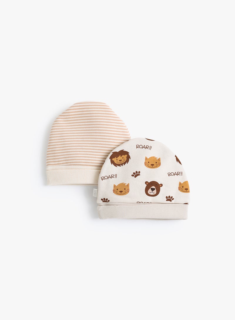 Baby Boys Wild Gang Cap Pack Of 2