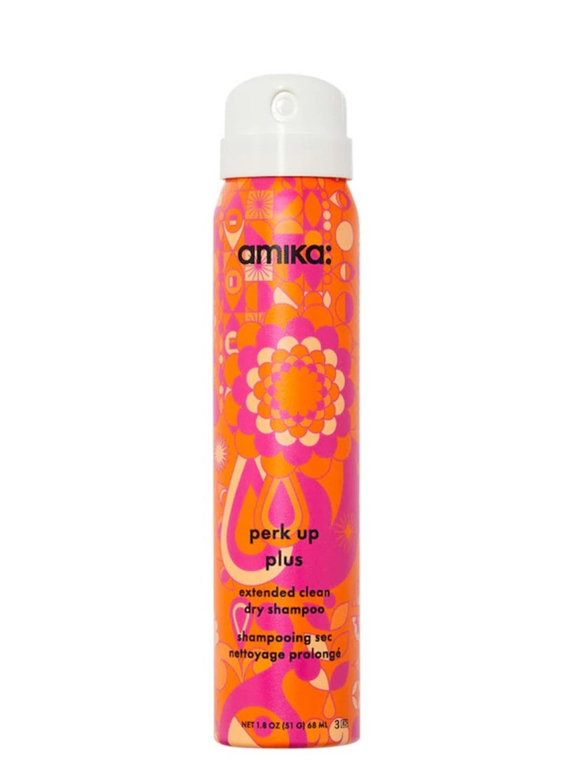 amika: AMIKA Mini Perk Up Plus Extended Clean Dry Shampoo 67ml  - Image 1