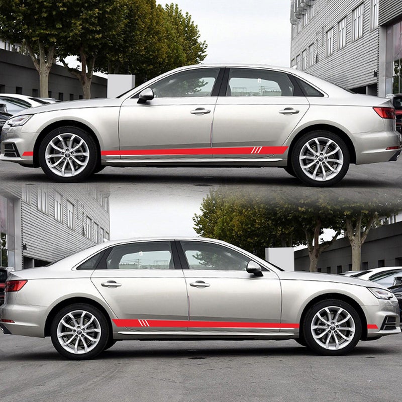 2 Pcs Car Side Body Stickers Auto Decals Vehicle Body Stickers - Image 2