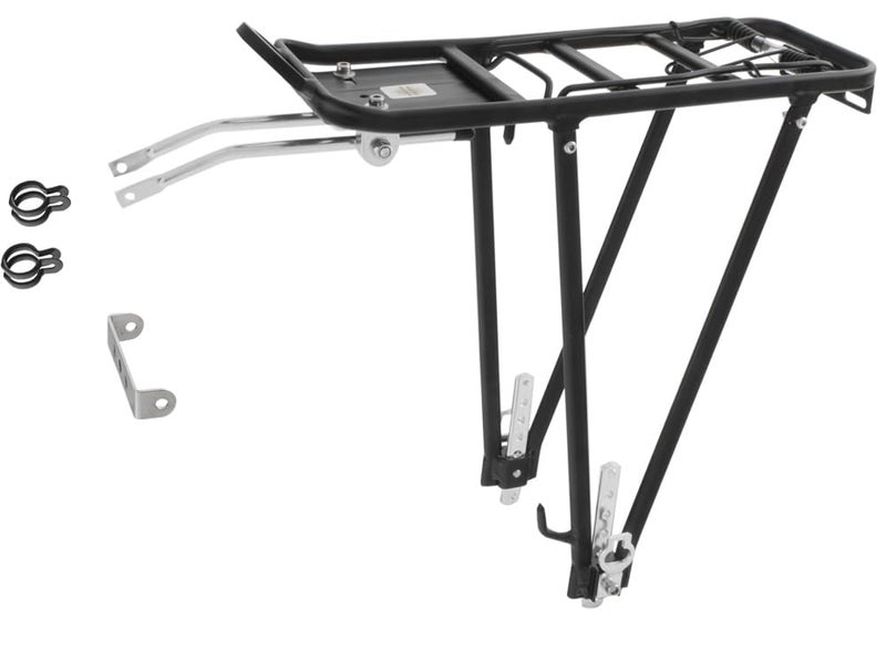 M-Wave Multi-Fit Adjustable Bike Rack, Black - Image 1