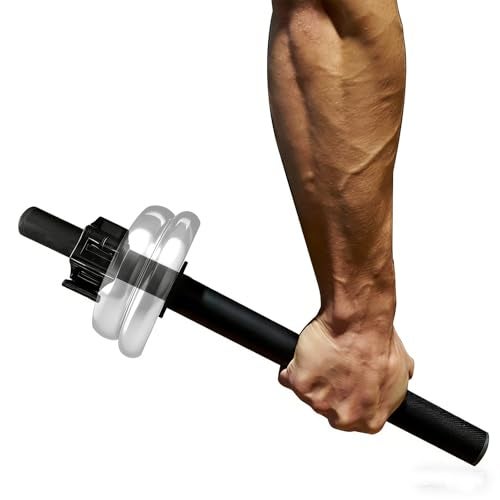 Fitarc 1 In Forearm StrengthenerWrist BarWrist Curl BarGrip Strength TrainerWrist Rotation ExerciserWrist Forearm Strengthener - Image 1