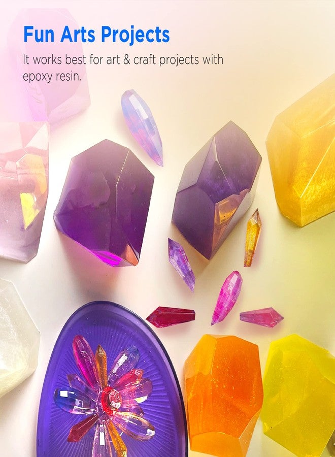 Rolio Pigments Resin Liquid Pigment Translucent Colors - 24 Vibrant Colors for Epoxy Resin, Jewelry Making, Acrylic Paint, Art, DIY Crafts Production, Garment Accessories - 0.33 oz/10 ml Each - Image 5