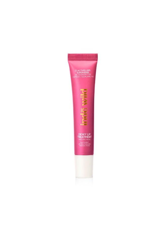 indē wild Dewy Lip Balm | Hydrating & Plumping | Lasts 8+ hours | Nude & Non-Sticky | With Natural Desi Ghee, Peptides, Hyaluronic Acid & Shea Butter | Korean Formulation - Image 1