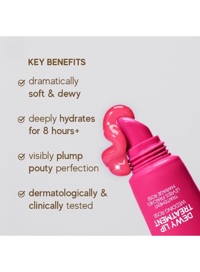 indē wild Dewy Lip Balm | Hydrating & Plumping | Lasts 8+ hours | Nude & Non-Sticky | With Natural Desi Ghee, Peptides, Hyaluronic Acid & Shea Butter | Korean Formulation - Image 3