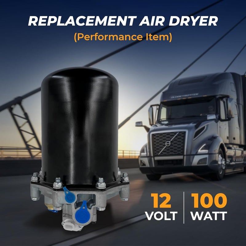 Torque 065225 Air Dryer AD-9 AD9 Style Replaces 109685 F224680 26QE377 109685X, 12 V (TR065225) - Image 3