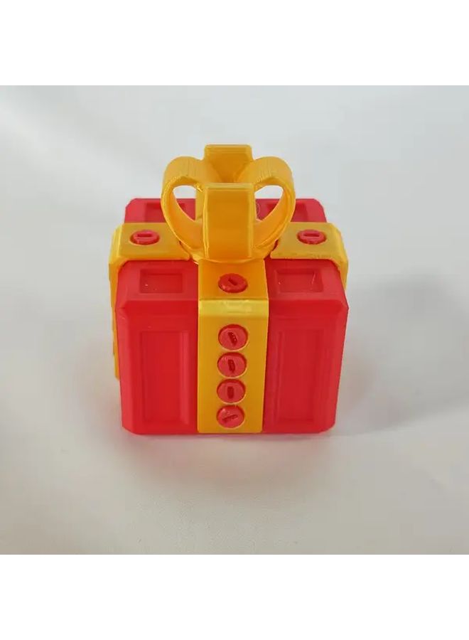 Red And Blue 3D Annoying Fun Gift Box with Plastic Screws Interactive Prank for Christmas Birthday Valentine - Image 4