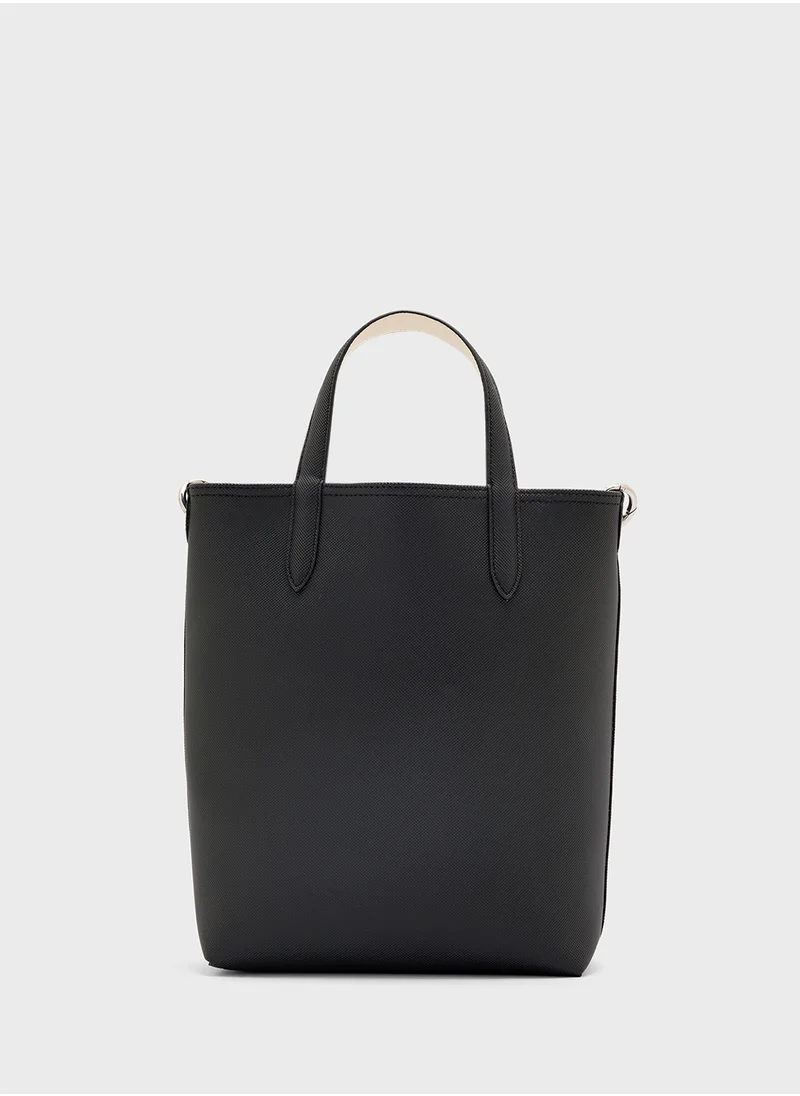 لاكوست Essentials Top Handle Zip Over Tote