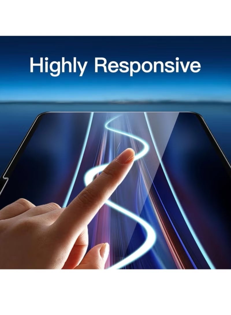 Screen Protector for iPad Air 2024 (6th Generation) 11-Inch , 9H Tempered Glass Film Clear - Image 5