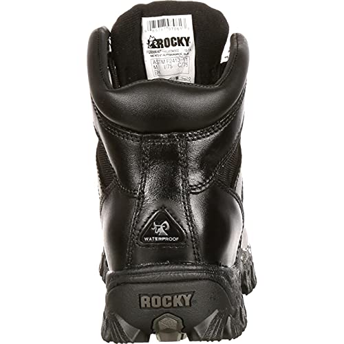 ROCKY Alpha Force Composite Toe Waterproof Public Service Boot, Black, Size 9(ME) - Image 5
