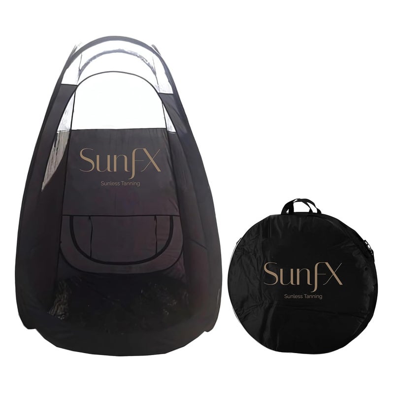 SunFX Professional Pop Up Tent  Sunless Tanning Booth for Home or Salon Use with Carrying Bag
