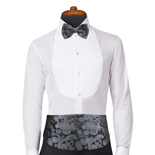 Kavove Paisley Black Cummerbund Set - Image 3