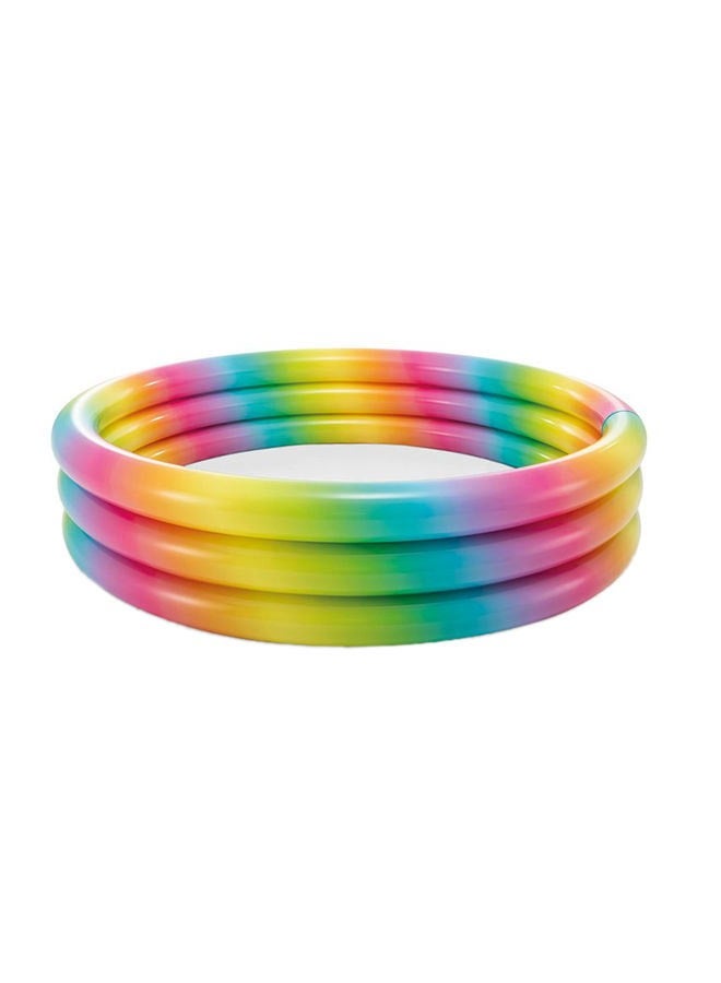 INTEX RAINBOW OMBRE POOL, 3-Ring, Ages 2+, Shelf Box 168x38 cm - Image 2