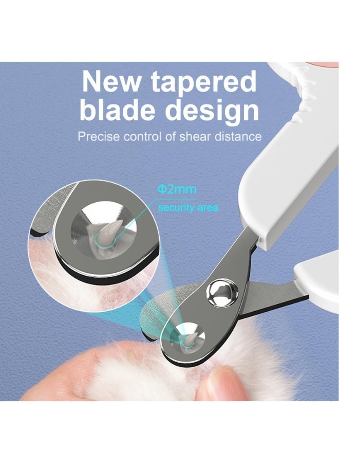 jaexest Cat Nail Clipper, Claw Trimmer Made of Stainless Steel, Clean Cut, No Shred, Mirror Finish. Small Animal Nail Clippers for Cats, Kittens, Bunny, Puppy, Rabbit, Gatos, and More - Image 2