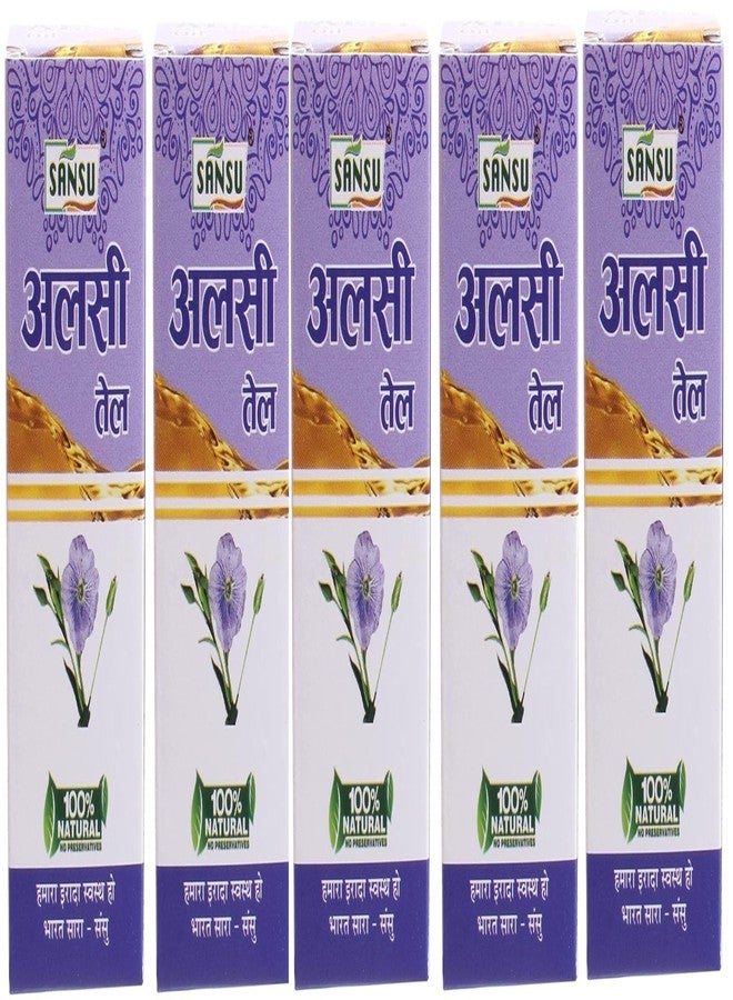 SANSU زيت سانسو ألسي كا | نقي وطبيعي 100% | 100 مل (عبوة من 5 قطع) - Image 1