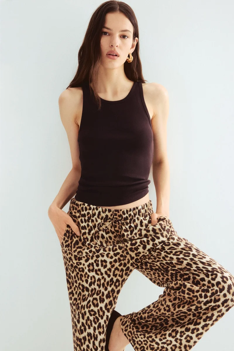 H&M Wide pull-on trousers