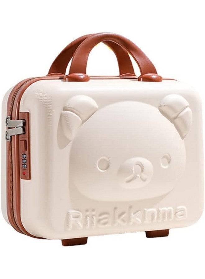 TRADY Mini Bag Mini Waterproof CosmeticMakeup TravelCase Organizer Cartoon Travel Elastic Band Soft Handle with Zipper Cosmetic Bag Elastic Band Soft Handle TSA Lock System - Image 1