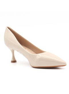 SD.Felano Women's High Heels Pumps Shoes | Closed Toe, Dress Slip-On Heels for Girls & Ladies | Shiny Women's Fashion High Heels for Party Bride Wedding Dress Platform Shoes  - Image 1