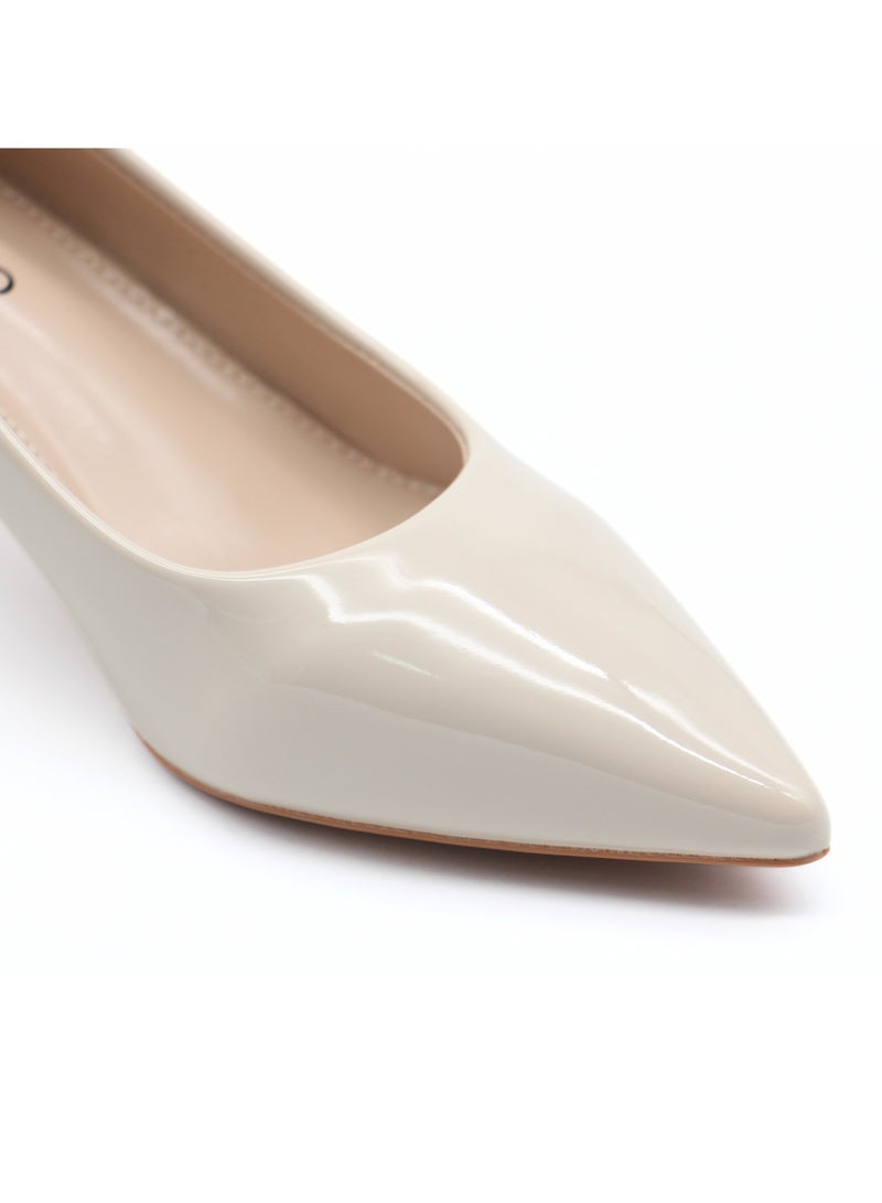 SD.Felano Women's Pointed Toe Patent High Heels – Elegant, Comfortable, Lightweight, Slip-Resistant Design with Moderate Heel Height, Ideal for Casual & Formal Wear, Office, Parties, and Everyday Comfort - Image 4