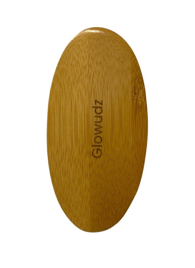 Lifenpure Glowudz wooden natural boar bristle beard brush for men beard care  - Image 5