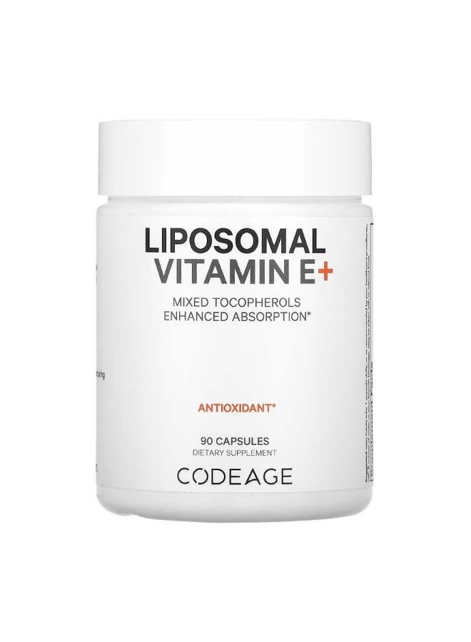 كوديدج Liposomal Vitamin E Mixed Tocopherols 90 Capsules - Image 1