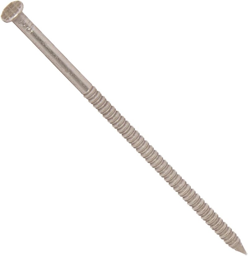 Simpson Strong Tie T8SND5 8D Cedar and Redwood Siding Nails 2-1/2-Inch and 13-Gauge, 316 Stainless Steel, 5-Pound, 980 Nails