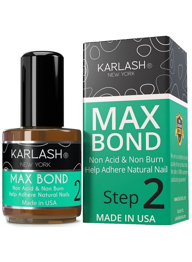 Karlash Professional Nail Primer Bond Non Acid & Non Burn 0.5 Oz Help Adhere Natural Nails - Image 2