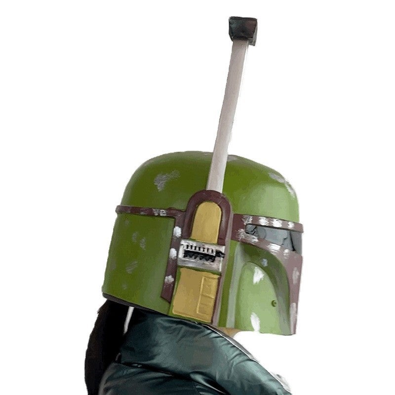 Star Wars Helmet Yoda Master Mask Mandalorian Helmet Boba Fett Latex Darth Moore Headgear - Image 1