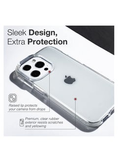 Clear Case Compatible with iPhone 13 Pro Max Case, Anti-Yellow Slim Cover, Shock Absorbing Rubber, Scratch Resistant Protective Case, Fits iPhone 13 Pro Max, Clear - pzsku/ZD778378D791BFBC66A2CZ/45/_/1661362441/03c409a7-f69e-4267-85e6-aa1ec60a96cf