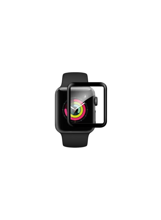 CATANES - Screen Protector for Apple Watch 38mm Series 1 2 3 HD Clear Ultra-Thin Curved Full Coverage Glass (38mm) - Image 1
