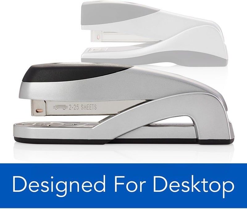 Swingline Stapler, Optima Full Size Desktop Stapler, 25 Sheet Capacity, Jam Free, Desk, Silver (87801) - Image 4