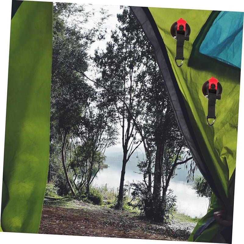 3 Pack Car Mounted Hooks for Camping Outdoor Tent Awning Cup and Tarp - Image 3