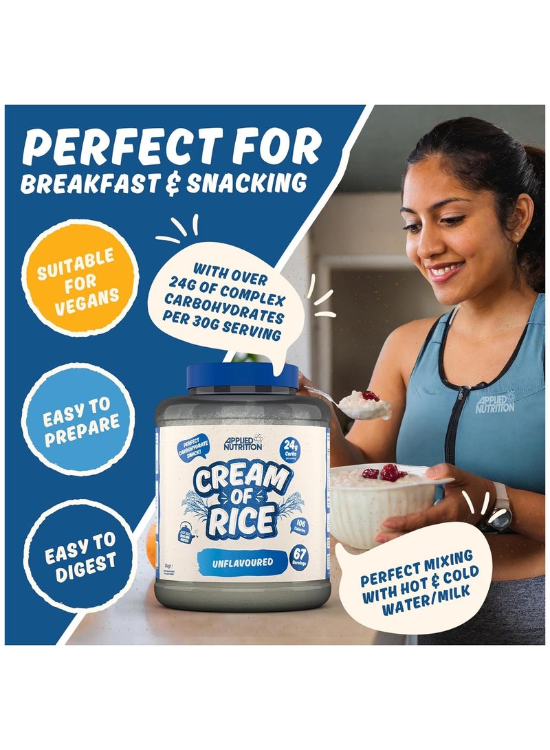 Applied Nutrition Cream Of Rice Golden Syrup 67 Servings 2 Kg - Image 3