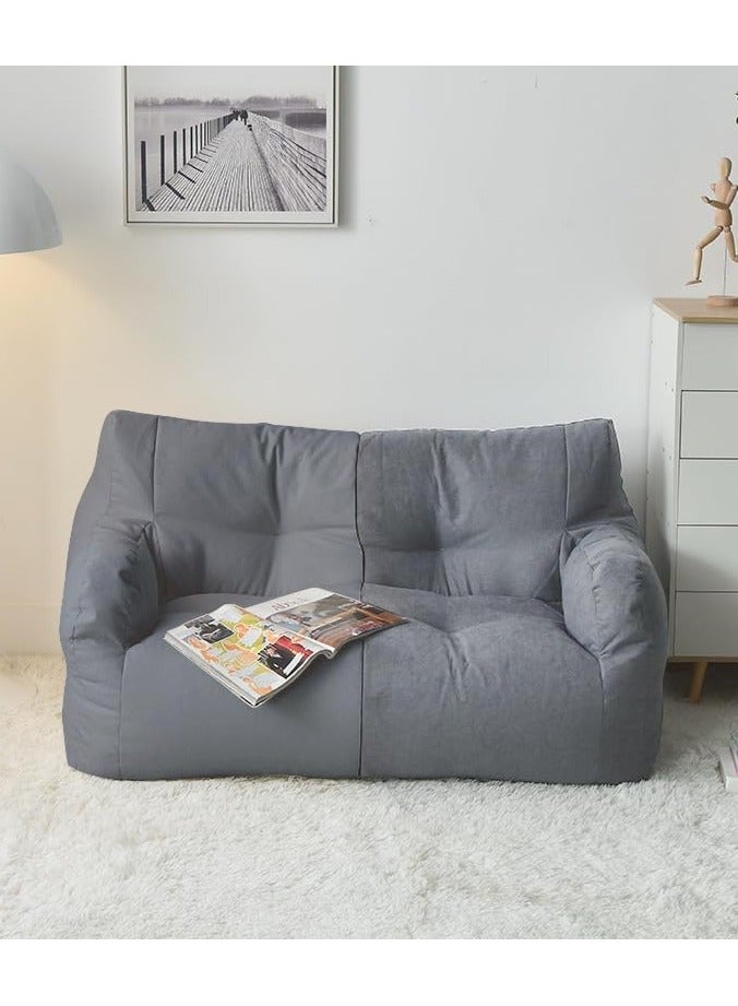 Generic Bean Cushion, Lightweight, Seating For Two, Bean Bag, Extra Large, Bean Sofa, Fatigue Relief, Sofa Cushion, Removable, Washable, Can Be Used As An Armrest On Both Sides, Corner Sofa, Patchwork Sofa, A Small Sofa That You Can Lie Down And Sleep On In The Balcony, Soft Sofa.  - Image 1
