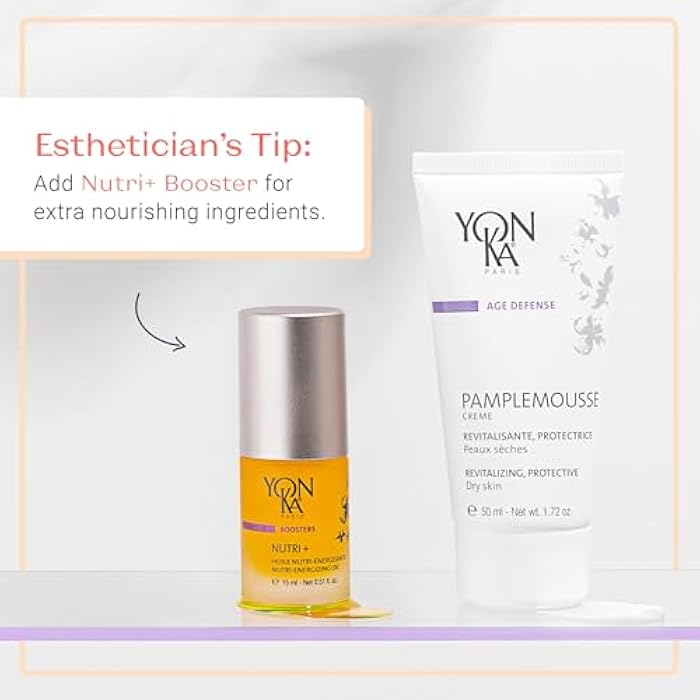 Yonka Pamplemousse Face Cream | Daily Hydrating Face Moisturizer | Lightweight Lotion with Vitamin C to Tighten Pores and Mattify Skin | Paraben-Free - Image 5