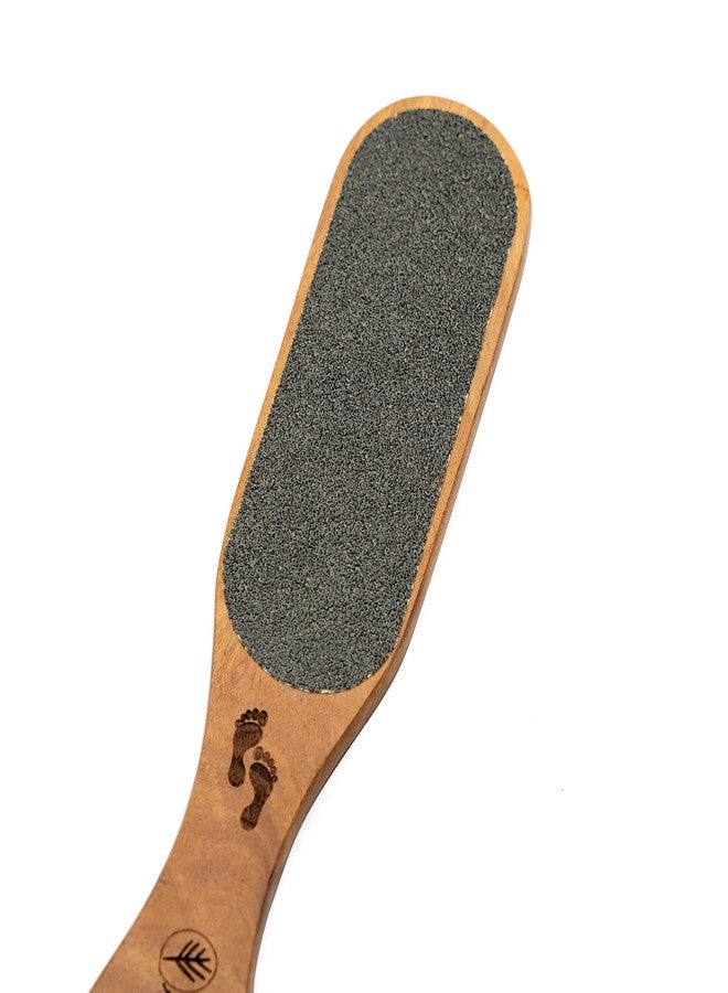 Organic B Wooden Foot Scrubber | Dual Sided Filer - Image 3