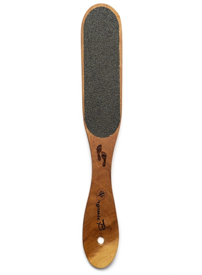 Organic B Wooden Foot Scrubber | Dual Sided Filer - Image 1