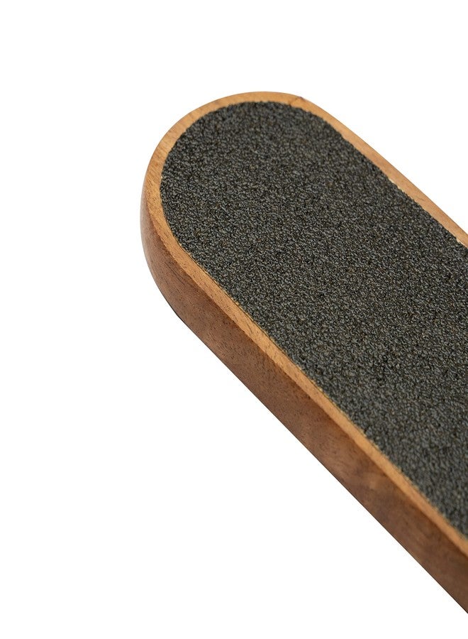 Organic B Wooden Foot Scrubber | Dual Sided Filer - Image 2